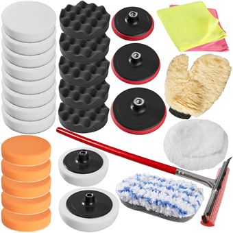 Set de esponjas de pulido 29 piezas, Varios colores
