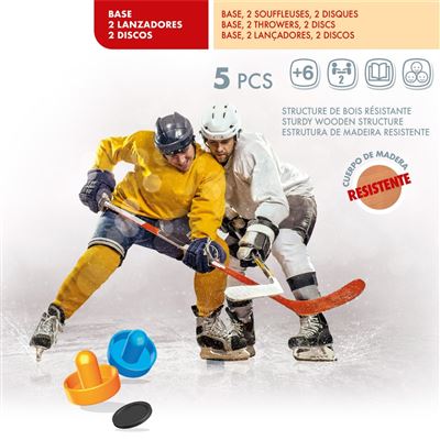 Mini Jogo Hockey de Mesa AHG3151 em Madeira 51x31x10 cm 