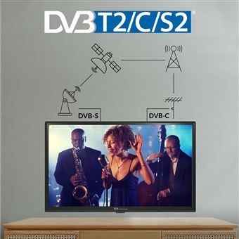 Patriótico básico maratón TV LED 24" TD Systems PRIME24X14H USB Grabador reproductor, Sintonizador DVB -T2/C/S2 Negro E - TV LED - Los mejores precios | Fnac