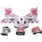 Patines con Casco T34-37 rosa Spoort Kids_2