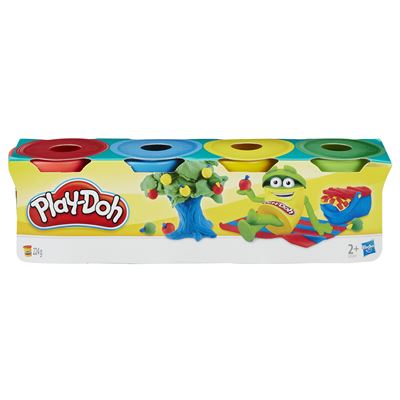 Pack 4 Botes playdoh plastilina de edad 2 años juguete 24