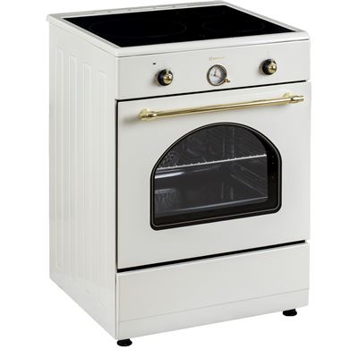 Cocina Inducción Solthermic Vti60 Crema 3 Fuegos 60x60cm Crema