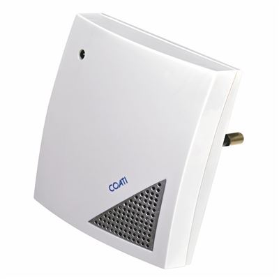 Repele Mosquitos Blanco Por Ultrasonidos Cobertura 25m² Coati