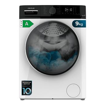 Lavadora De Carga Frontal Cecotec Bolero Dresscode 9610 Inverter 9Kg/1400RPM Blanco A - 1