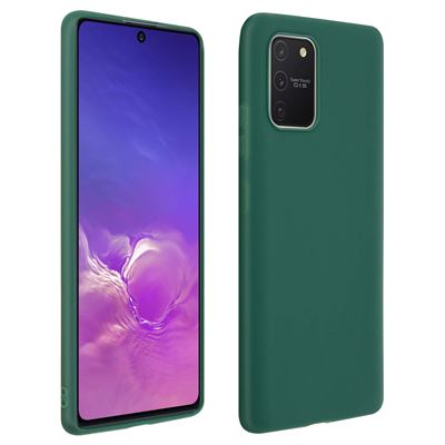 Carcasa Samsung Galaxy s10 lite imak silicona verde de flexible