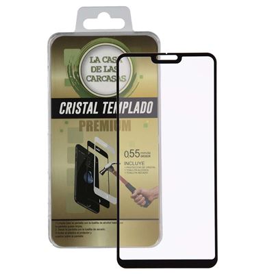 La Casa De Las Carcasas Negro Cristal Templado Completo Para Xiaomi Mi 8 Lite