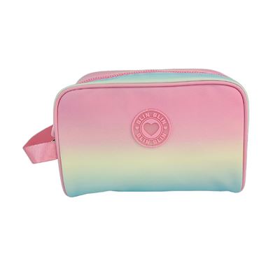 Neceser Blin Blin Gradient Pink Material Repelente Al Agua Multicolor