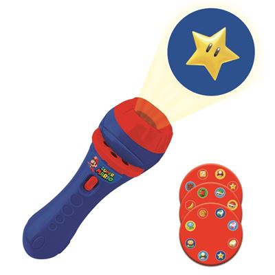 Proyector De Cuentos Y Linterna De Super Mario Lexibook