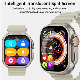 Reloj Inteligente Smartwatch Smartek Sw-hk8pm, Pantalla Amoled, Con Brújula  Y Llamadas Bt