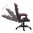 Silla de gaming de cuero sintético color vino tinto_2