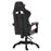 Silla de gaming de cuero sintético color vino tinto_3