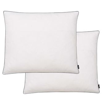 Almohadas vidaXL, 2 uds relleno plumón/plumas 70x60 cm Blanco