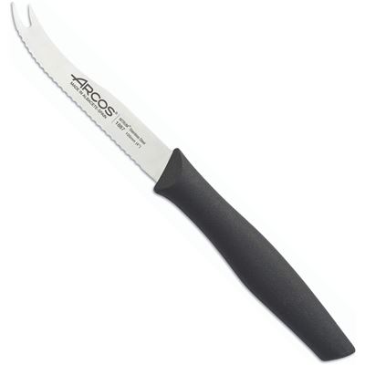 Cuchillo Corta Queso Arcos Nova Negro Hoja 105mm