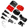 Kit Soporte Curvo Casco Soporte Anclaje Adhesivo para GoPro Hero 1 2 3 4 5