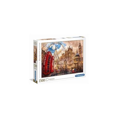 Puzzle Clementoni 1500 piezas Vintage London