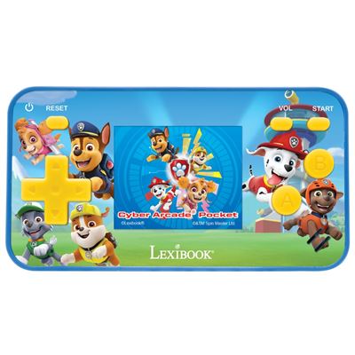 Consola De Bolsillo Cyber Arcade® Pocket La Patrulla Canina - Pantalla 1.8 '' 150 Juegos Incl 10 Lexibook