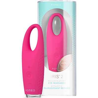 Masajeador De Ojos Foreo Iris 2 Iluminador Aprobado Por Oftalmólogos, Fuchsia