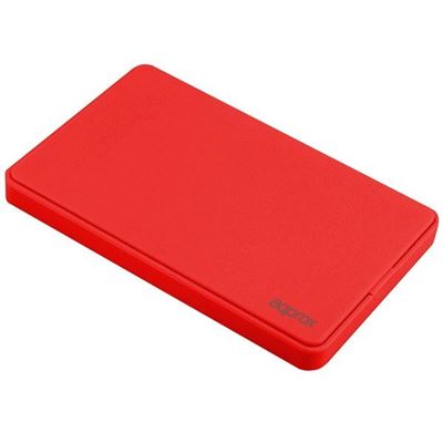 Approx Roja Caja Externa Hdd 2.5"" Sata-Usb 2.0