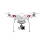 Drone con cámara integrada Phantom 3, Blanco y Rojo