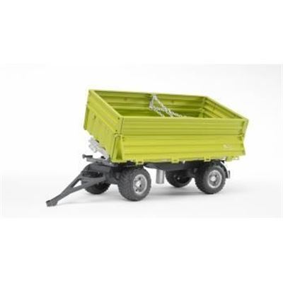 Bruder 2203 Fliegl - Volquete De 3 Posiciones Y Doble Altura Desmontable