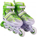 Patines con Casco T38-41 verde Spoort Kids