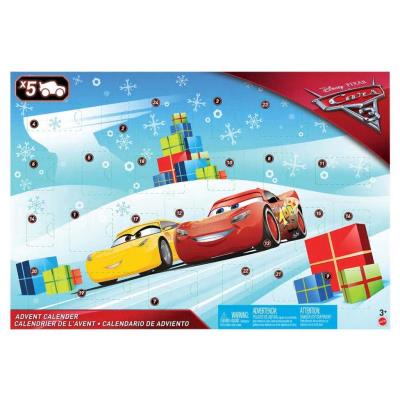 Cars 3 Calendario de adviento mattel fgv14 con 5