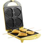 Gofrera con forma de corazón vainilla 780 W DSW271