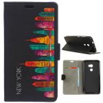 Becool® - Funda Libro Skyline Nueva York para HTC One X10