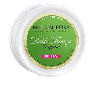 Crema Facial Antimanchas Piel Seca Bella Aurora Doble Fuerza 30 Ml