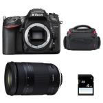 Pack Nikon D7200 + Tamron 18-400mm f/3.5-6.3 Di II VC HLD + Bolsa + SD 4Go