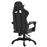 Silla de gaming de cuero sintético gris_3
