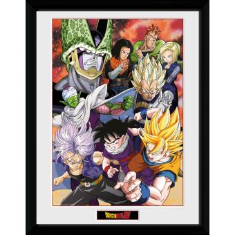 Fotografía enmarcada Dragon Ball Z Saga de Célula 30x40 cm