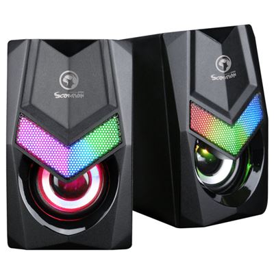 Scorpion Altavoces Led Gaming (Ma-Sg118)
