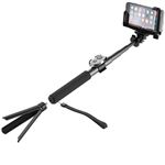 Selfie Stick Bluetooth Cygnett, tripode negro