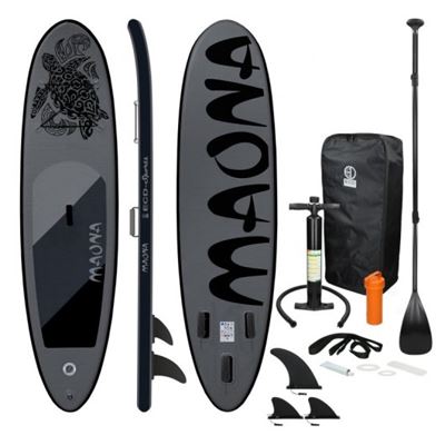 Tabla De Paddle Surf Ecd Germany Maona 308x76x10cm Negro