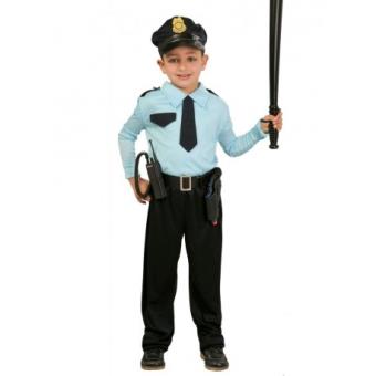 Disfraz Policia Infantil Talla 7-9 Años - 1