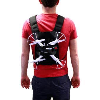 Mochila / Arnés ajustable para tranporte de Dron - DURAGADGET - 1