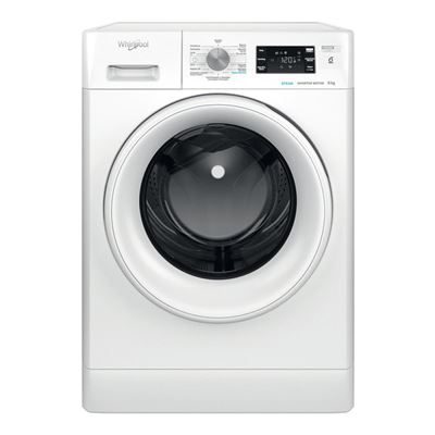 Lavadora De Carga Frontal Whirlpool Ffb 8258 Wv Sp 8kg Blanco B
