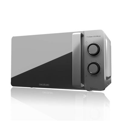 Microondas Cecotec Proclean 3160 Mirror 3dwave Grill 800 W Plata