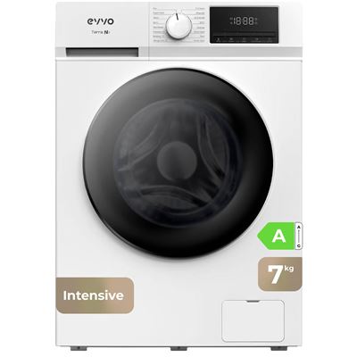 Lavadora De Carga Frontal Evvo Terra N 7kg/1400rpm Blanco A