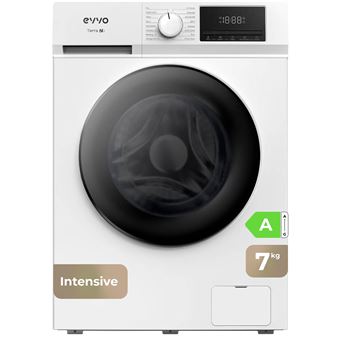 Lavadora de carga frontal EVVO Terra N 7KG/1400RPM Blanco A - 1