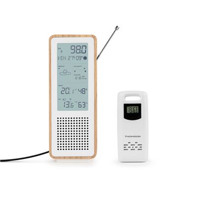 Altavoz Bluetooth 5.3 Y Estación Meteorológica Thomson Ws102twh