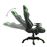 Silla de gaming de cuero sintético verde_2