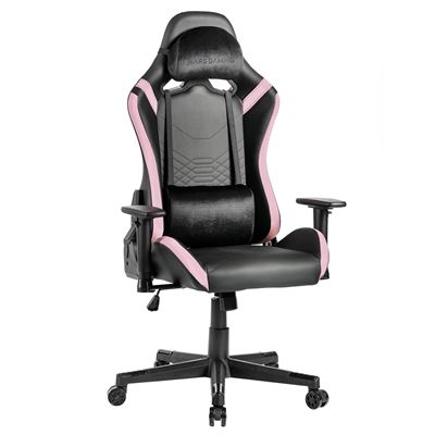 Silla Gaming Cuero Pu Mars Gaming Mgc-pro Reposabrazos 2d Respaldo Reclinable 135° Rosa