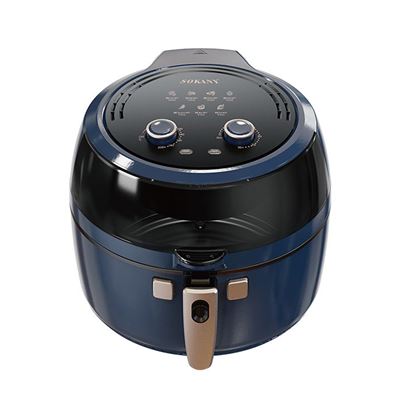 Freidora De Aire Dam 8l Temperatura Regulable Azul Oscuro