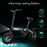 Bicicleta Eléctrica Plegable Dohiker Con Faro LED, Negro_2