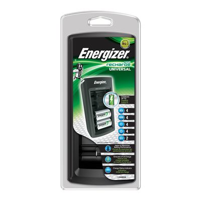 Cargador De Pilas Universal Energizer - Aa / Aaa / C / D / 9V