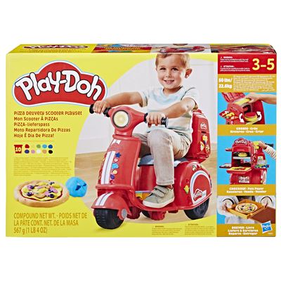 Juguete Creativo Hasbro Play-doh, Moto Repartidora De Pizzas