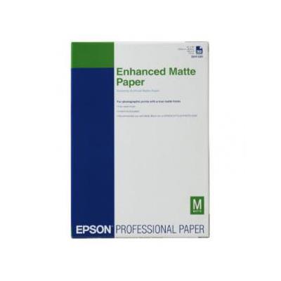 Epson Enhanced Matte Paper, DIN A3+, 192 g/m², 100 hojas