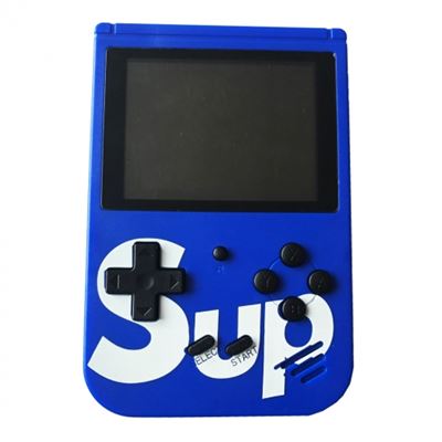 Mini Consola Retro Smartek SMTK-0672BL Pantalla Integrada 400 Juegos Azul